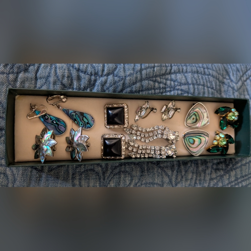 Vintage Clip Earrings